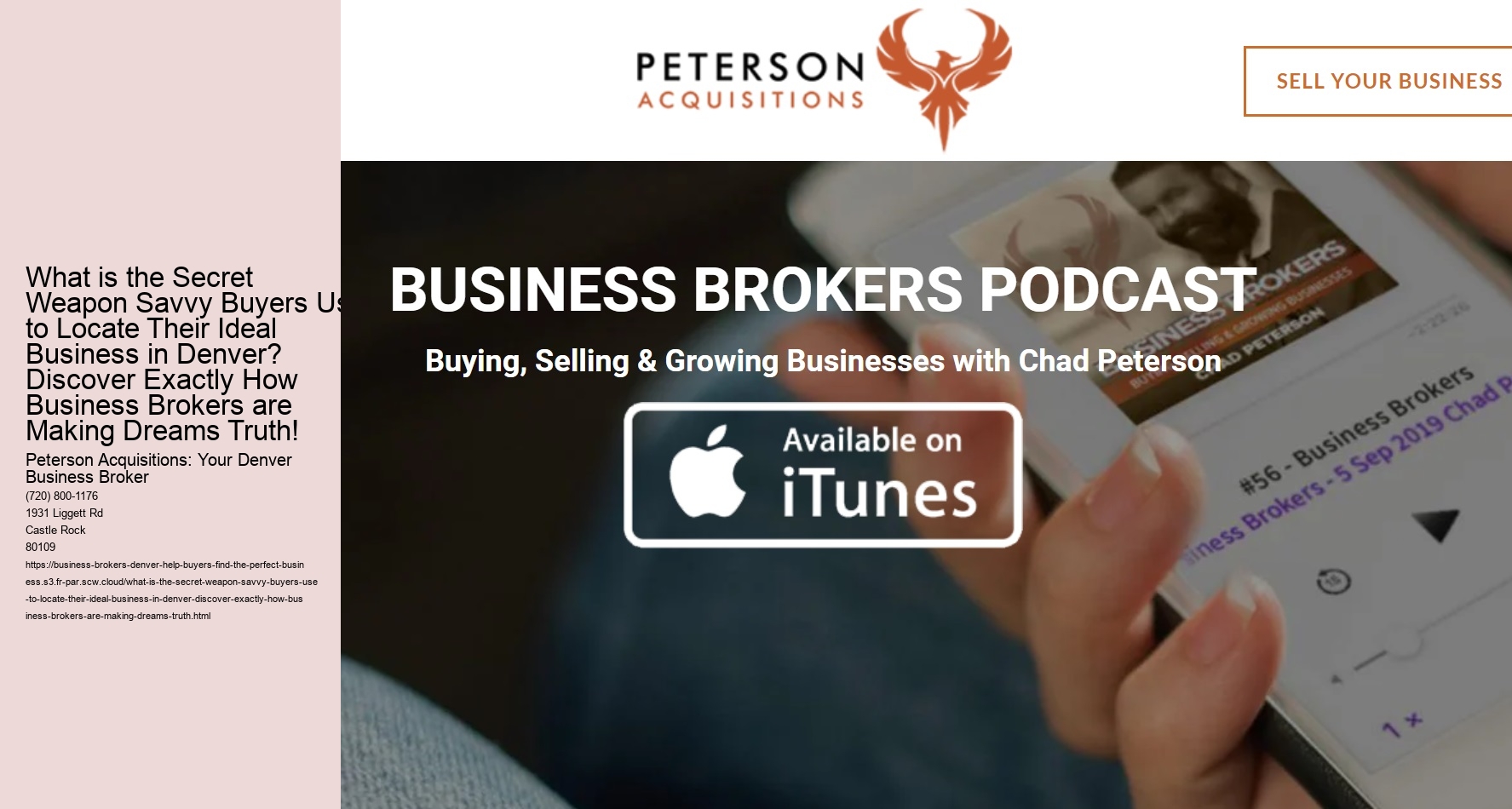 What is the Secret Weapon Savvy Buyers Use to Locate Their Ideal Business in Denver? Discover Exactly How Business Brokers are Making Dreams Truth!
