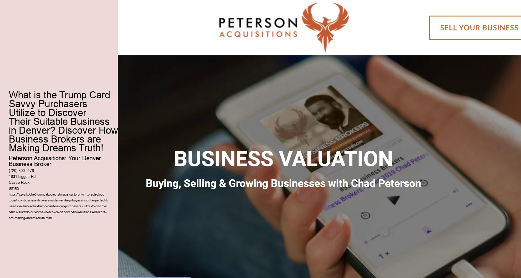 What is the Trump Card Savvy Purchasers Utilize to Discover Their Suitable Business in Denver? Discover How Business Brokers are Making Dreams Truth!