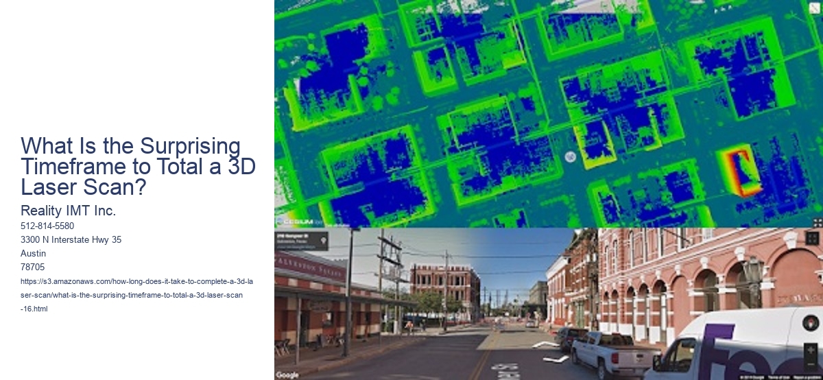 What Is the Surprising Timeframe to Total a 3D Laser Scan?